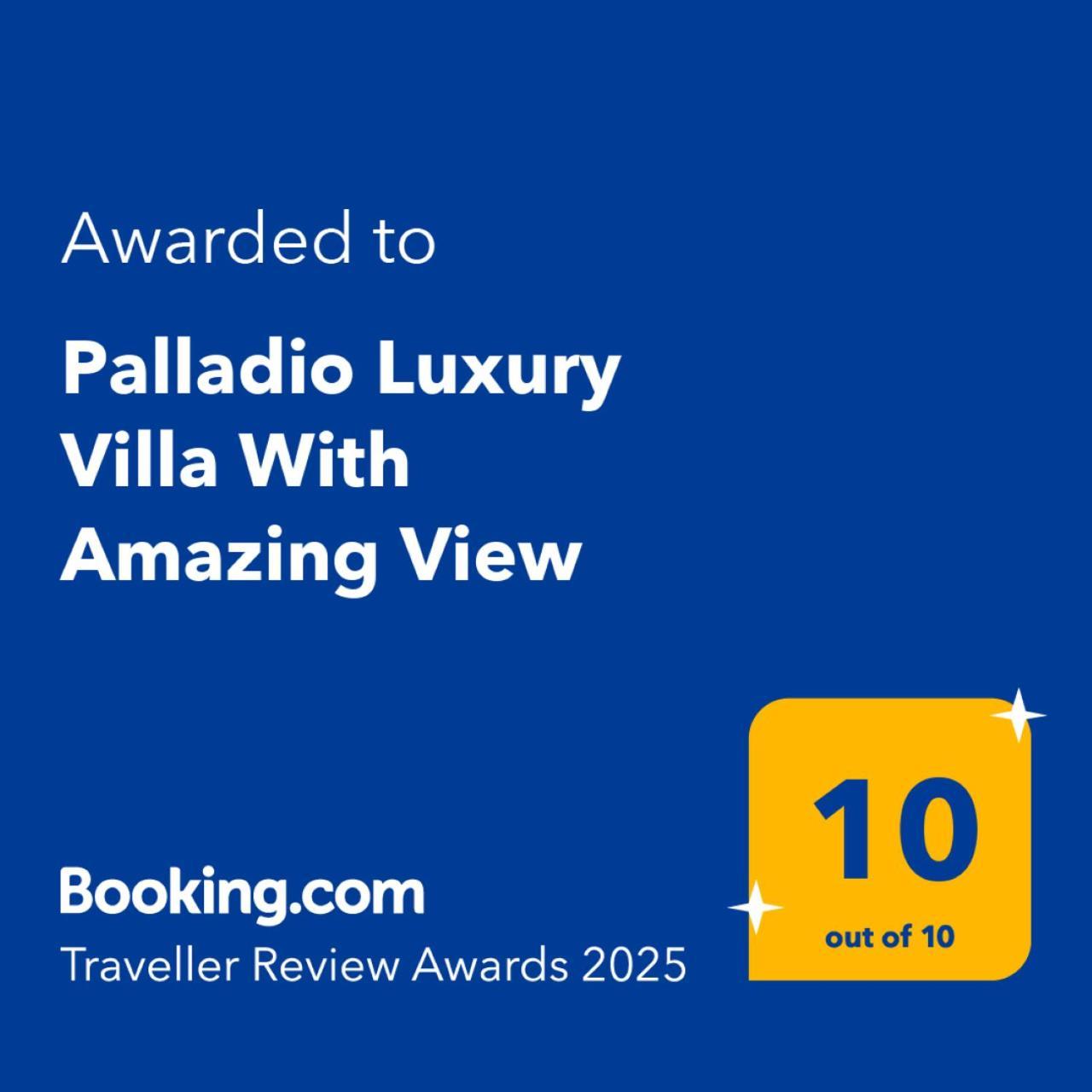 Palladio Luxury Villa With Amazing View Roussospítion Buitenkant foto